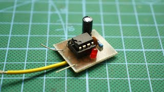 Simple 555 Timer Touch Switch