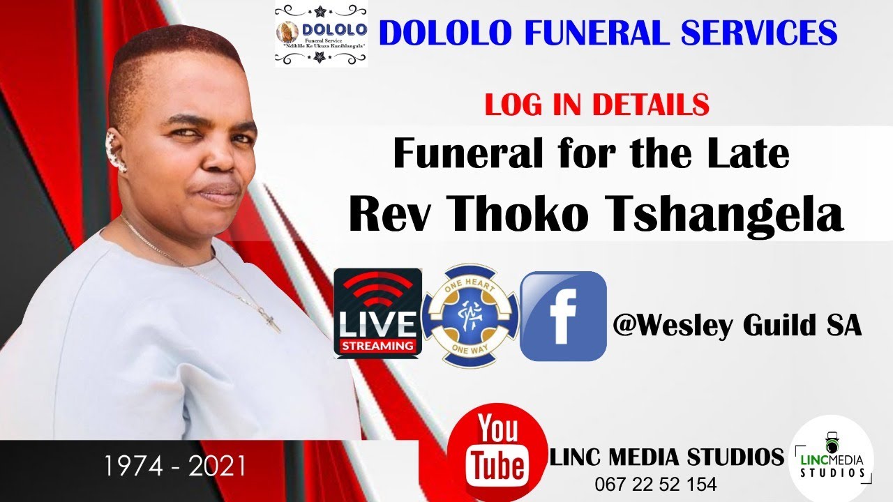 Funeral for the Late Rev Thoko Tshangela