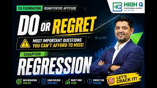 🎯 CA Foundation Regression Revision | High Weightage Questions Before Exam | DO OR REGRET