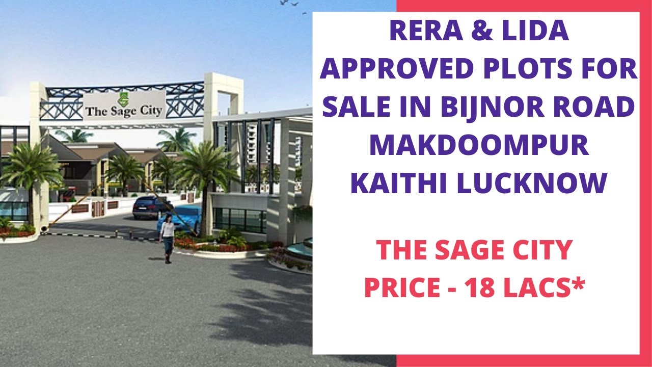 The Sage City ☎+917669414340 Plots For Sale in Bijnor Road
