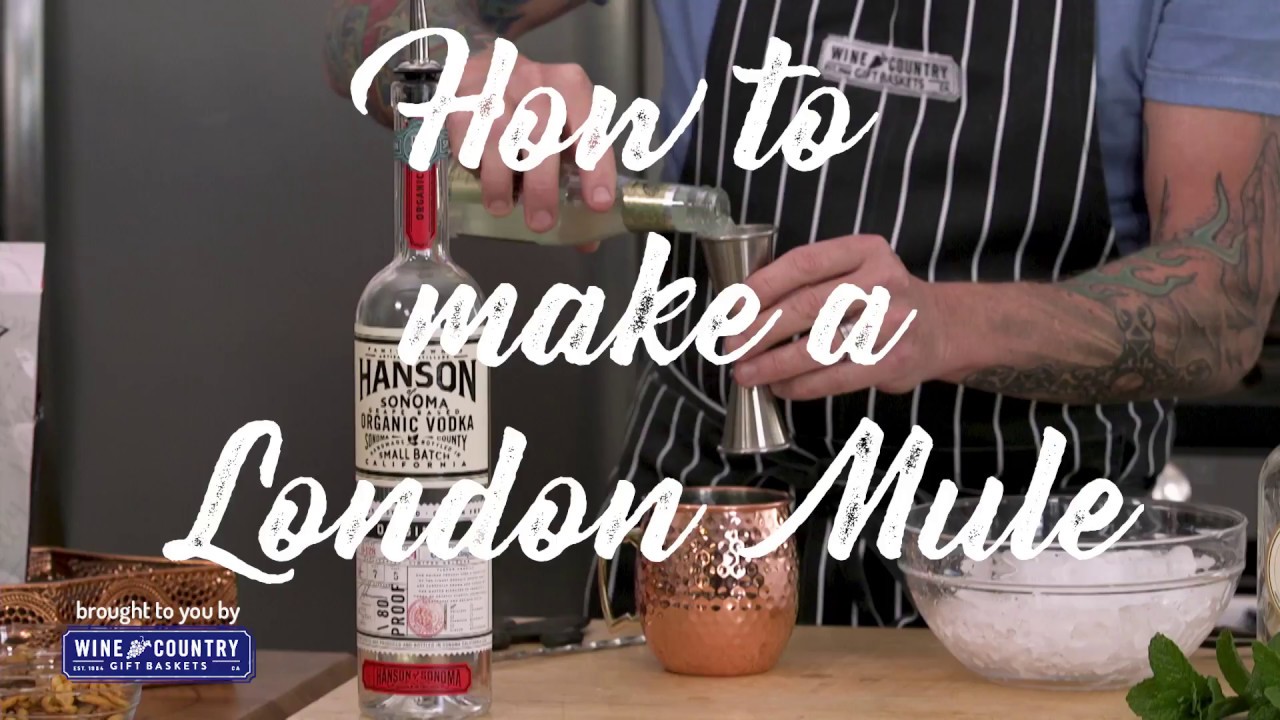 How to Make a London Mule - YouTube