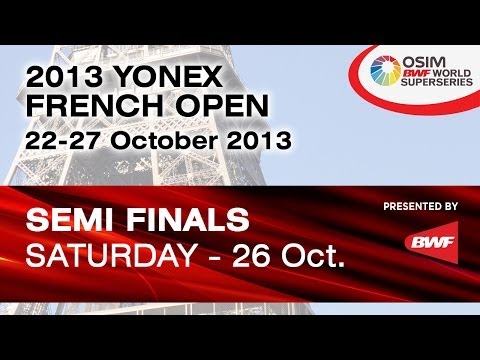 SF MD G M Fernaldi M Kido Vs Liu XL Qiu ZH 2013 Yonex French Badminton Open 
