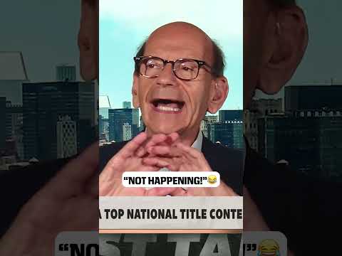 Finebaum's standing on business when it comes to Indiana NOT going back-to-back 😅