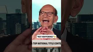 Finebaums standing on business when it comes to Indiana NOT going back-to-back 😅