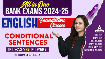English Conditional Sentences in One Video | English Classes for Bank Exams 2024 | By Rupam Chikara