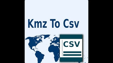 Kmz To Csv