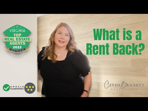 What is a Rent Back? | Real Talk with Cindy | Cindy Bennett Real Estate
