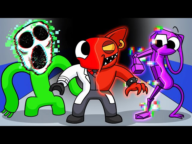 RAINBOW FRIENDS Become BILLIONAIRES! (Cartoon Animation) 