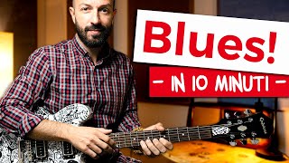 Video thumbnail of "10 SEMPLICI ed EFFICACI lick BLUES"