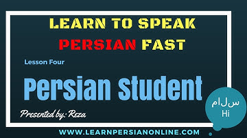Learn to Speak Persian / Farsi Fast: Lesson 4: Grammar - Simple present of to be