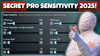 Best Secret Pro Sensitivity Settings in PUBG Mobile 2025 (No One Shares This!)