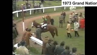 1973 Grand National Aintree Pre and post race