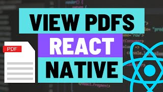 View PDFs in Expo React Native Apps using react-native-pdf