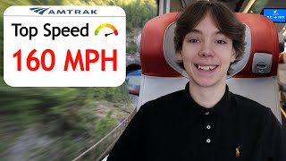Riding First Class on America’s Fastest Train