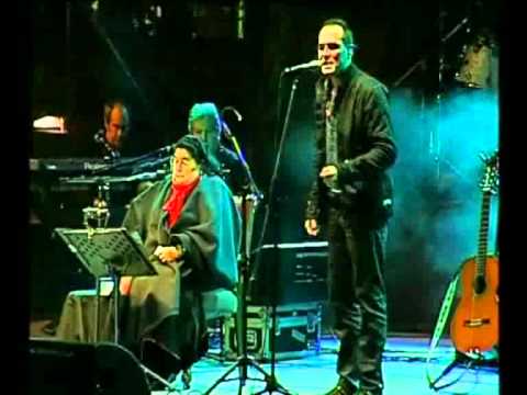 Mercedes Sosa y Ismael Serrano - Zamba del emigrante - Mardel - 2009