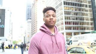 Markelle Fultz in New York City for the Draft Lottery