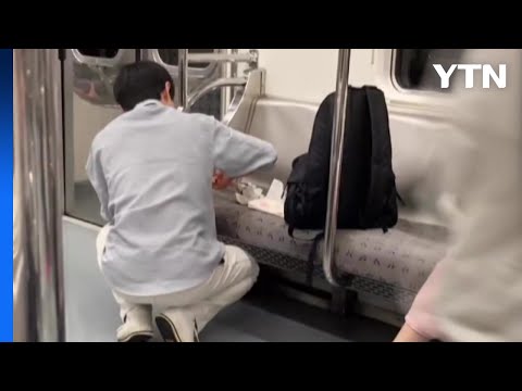 묵묵히 토사물 닦고 앉기까지...'6호선 청년 천사' 화제 [앵커리포트] / YTN