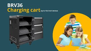 Tabletlaptop Charging Cart Brv36 For 36 Tablets Or Laptops