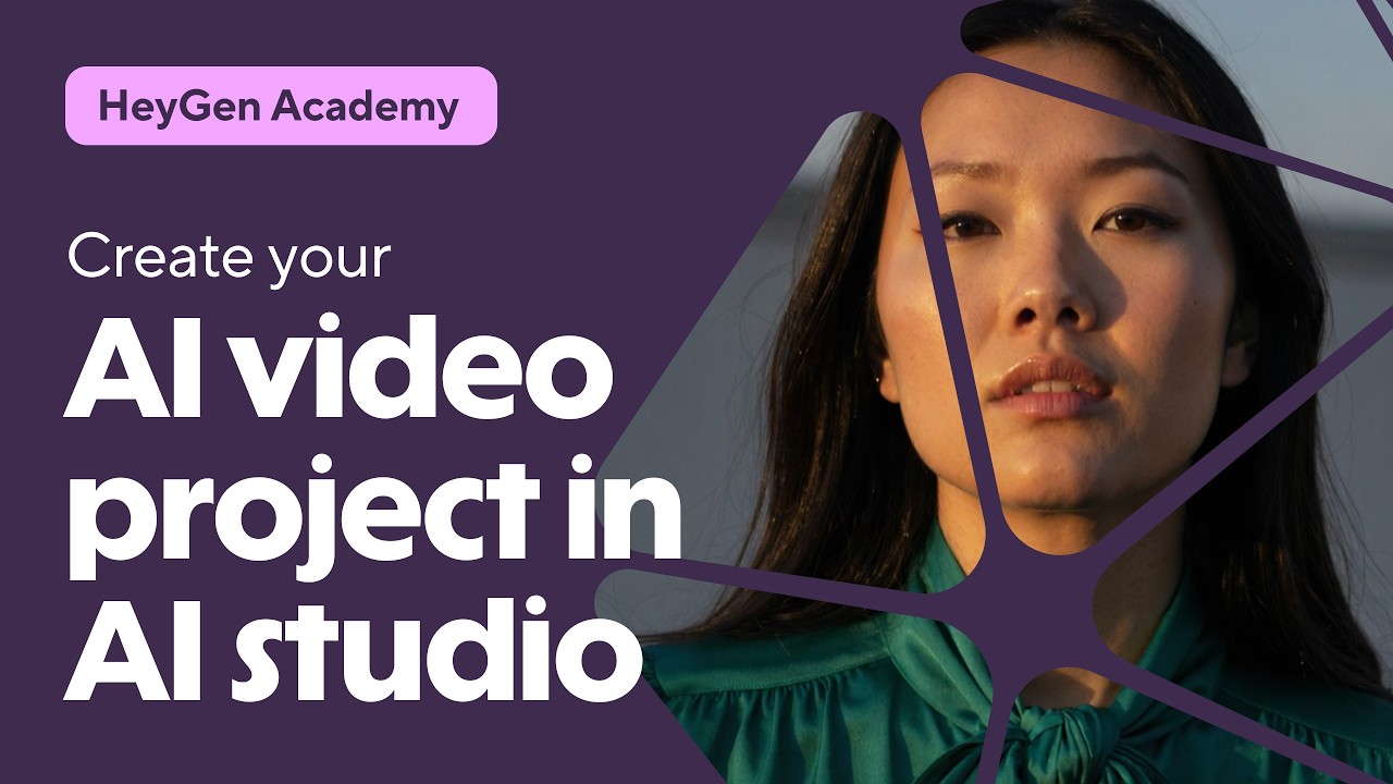 HeyGen Academy: How to Create Your First AI Video in AI Studio