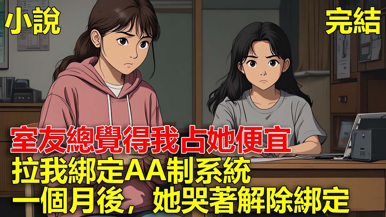 室友花銷比我高，總覺得我占她便宜，拉我綁定AA制系統，一個月後，她哭著解除綁定！