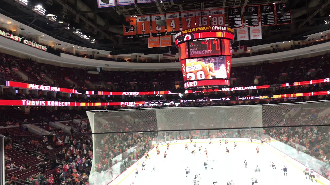 Washington Capitals vs Philadelphia Flyers - 3/18/18 - Warmups