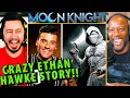 Oscar Isaac on MOON KNIGHT & *THAT* accent & crazy Ethan Hawke Story!! REACTION!