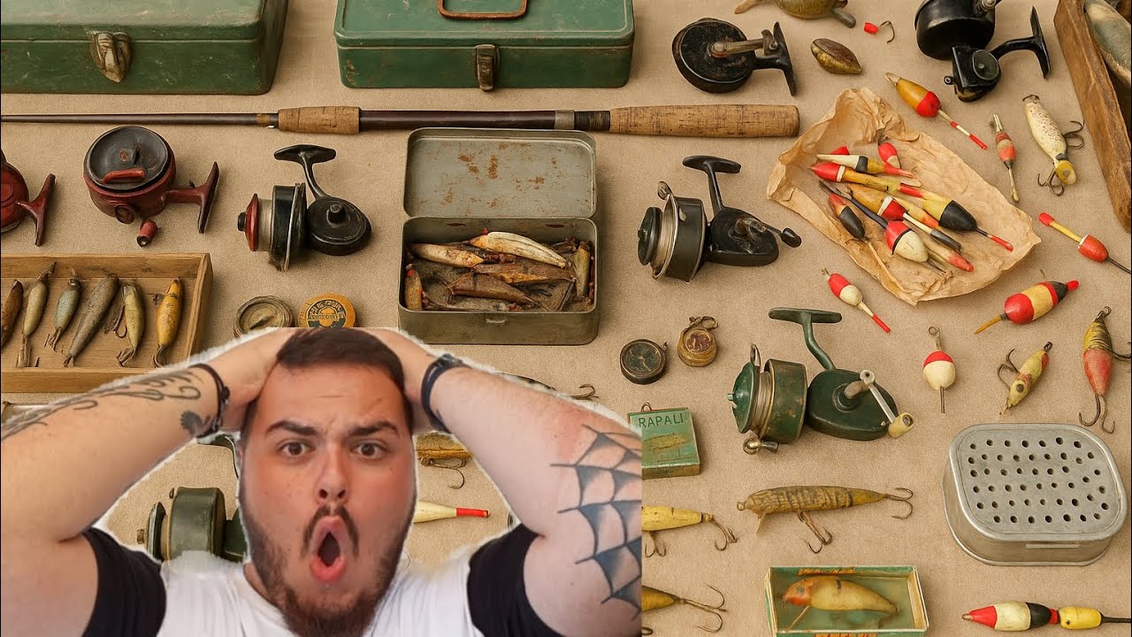 OGGETTI DA PESCA MERCATINO DELL'USATO. (ASSURDO!!)😱🎣