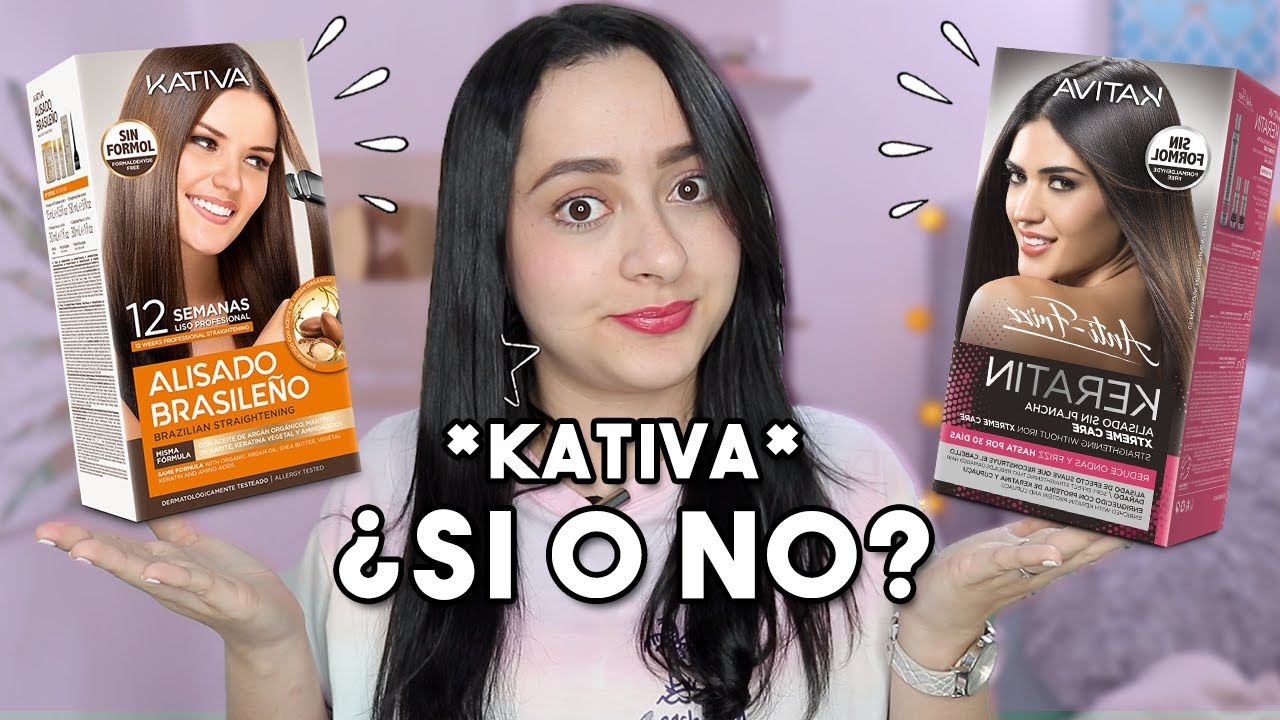 TODO Sobre KATIVA *Alisado brasileño, Kativa Sin | Pelo liso sin plancha - YouTube