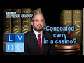 Top Las Vegas criminal defense lawyer discusses whether Nevada casinos allow concealed carry of firearms. More info at https://www.shouselaw.com/nv/blog/misdemeanor/nevada-casino-ccw/ or call Las Vegas Defense Group for a FREE consultation at...