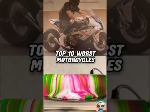 Top 10 worst motorcycles according to chatGPT