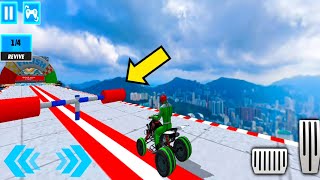 Atv Quad Bike Stunt Racing - Impossible Tracks 3D Gameplay Android 2020 screenshot 5