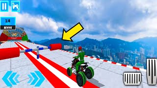 Atv Quad Bike Stunt Racing - Impossible Tracks 3D Gameplay Android 2020 screenshot 4