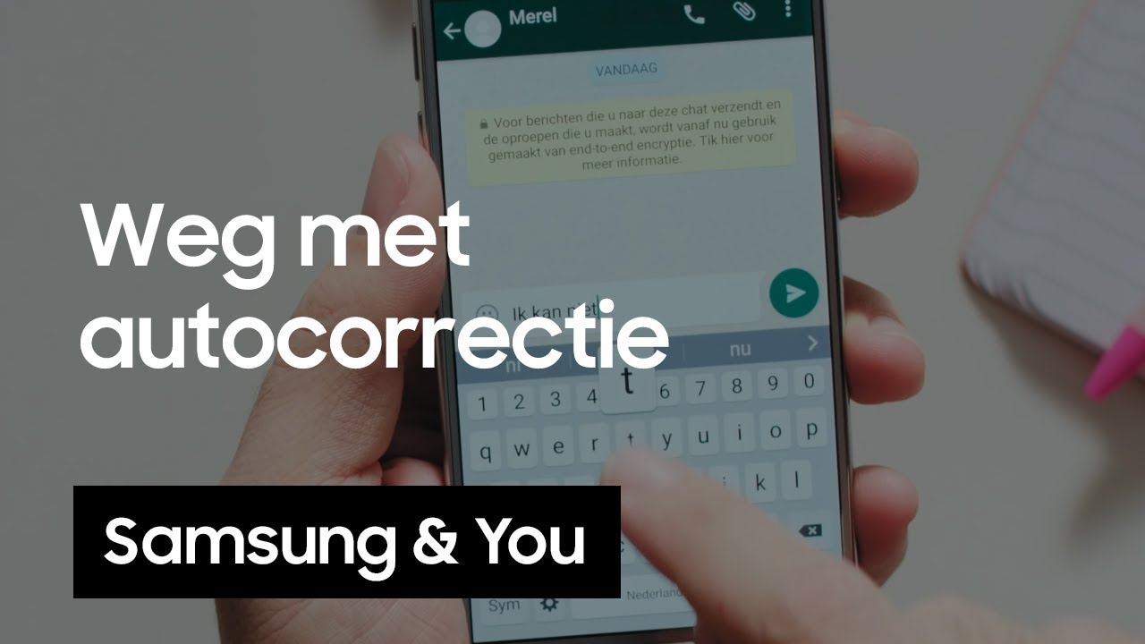 Autocorrectie uitzetten op je | Samsung & You - YouTube