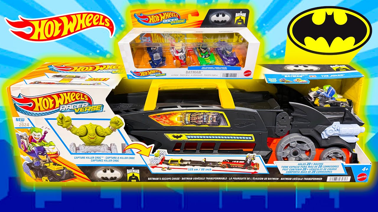 Hot Wheels バットマン リミテッドエディション Amazon.com: Hot Wheels Toy Cars, 10-Pack of Batman-Themed 1