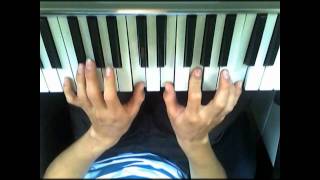 Video thumbnail of "De Eneste To - Vi Er De Eneste To (Piano)"