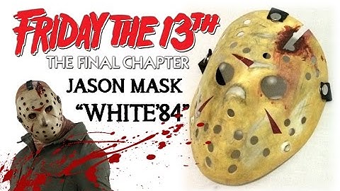 Friday The 13th Part 4 Jason Mask "White