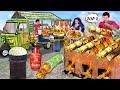 Bamboo auto rickshaw chicken biryani dosa pulka paneer tikka street food hindi kahani hindi stories