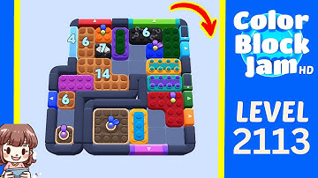 Color Block Jam Level 1207 (2113) Solution Walkthrough