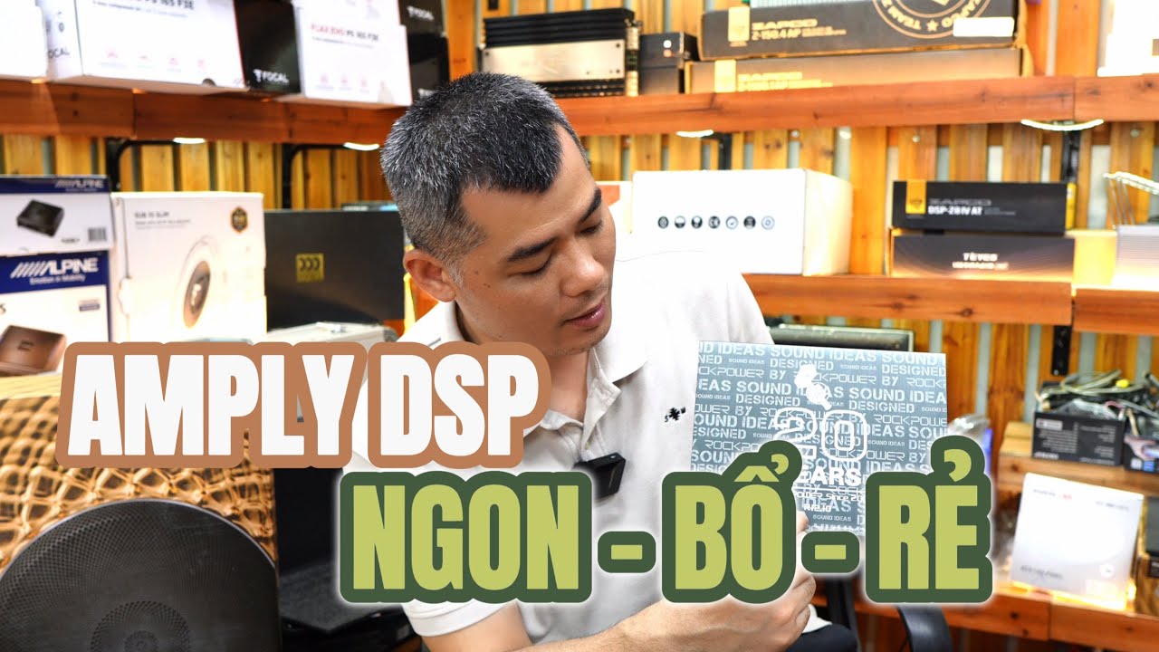 Review Âm Ly DSP ROCKPOWER Ngon - Bổ - Rẻ