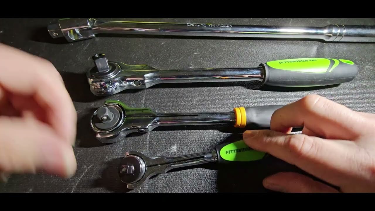 Roto Ratchets and a Braun flex light