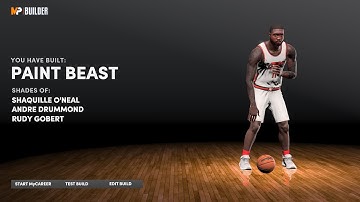 Dominate paint beast build! #2kbuilds #nba2k22 #shaq