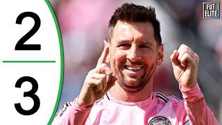 Messi Scores He Reaches 904 Goals 3-2