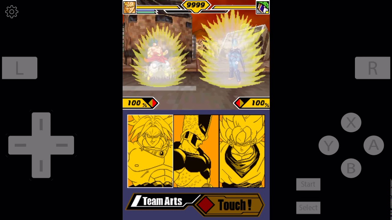 Nds Hack ドラゴンボールz 舞空烈戦 強化ブロリー Vs 強化セル Super Sonic Warriors 2 Youtube