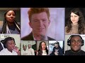 Rick Astley - Never Gonna Give You Up (Official Video) Remaster [REACTION MASH-UP]