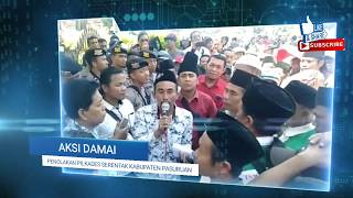 AKSI DAMAI PENOLAKAN PILKADES SERENTAK DI KABUPATEN PASURUAN