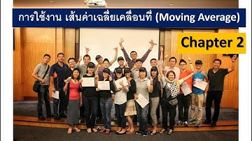 การใช้งาน || เส้นค่าเฉลี่ยเคลื่อนที่ (Moving Average) || บทที่ 2 โดย อ.ธิติ ธาราสุข