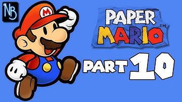Paper Mario Walkthrough Part 10 No Commentary (N64)
