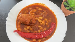 المطبخ التونسي : مرقة لوبيا بالدجاج من أروع و أبن ما تجربو