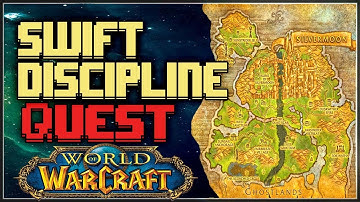 World of Warcraft - Swift Discipline, WoW TBC Quest?