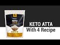 Keto atta recipe  keto diet  low carb recipe  nutroactive